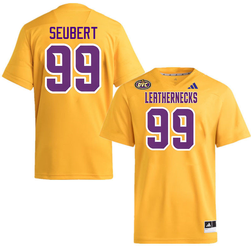 Western Illinois Leathernecks #99 Rich Seubert College Football Jerseys,Uniforms-Gold Western Illinois Leathernecks #99 Rich Seubert College Football Jerseys,Uniforms-Gold